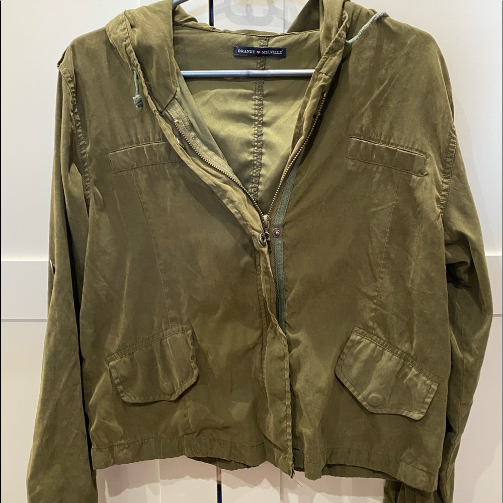 Brandy Melville green jacket